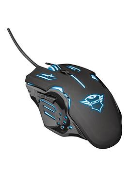 Trust Gxt108 Rava Gaming Mouse - With Led Colour Cycle