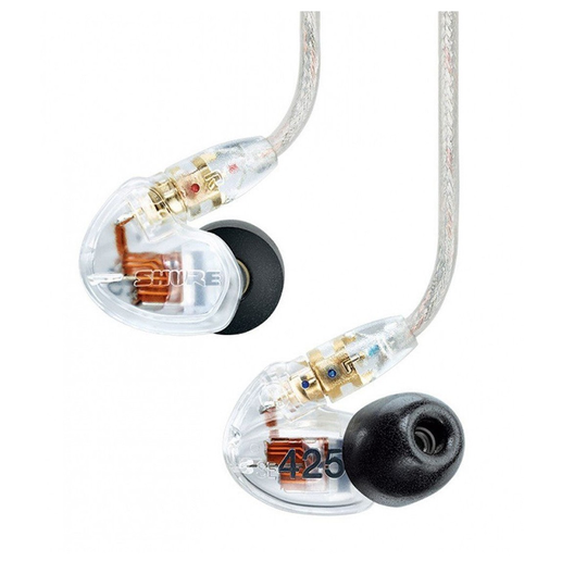 Shure SE425 Sound Isolating Earphones Clear