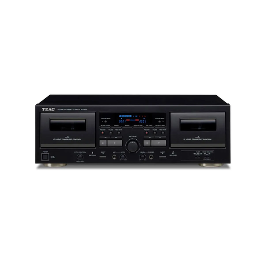 Teac Double Cassette Deck - Black