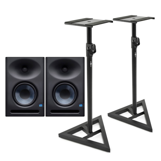 PreSonus Eris E7 XT Studio Monitors Pair with Stands