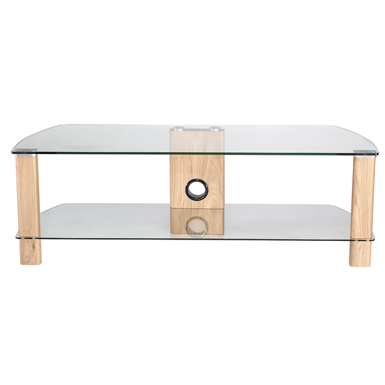 Alphason Century 1200 TV Stand - Light Oak