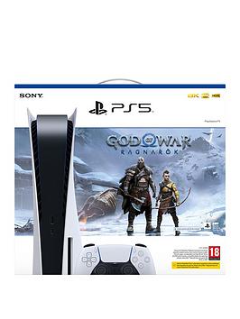 Playstation 5 Disc Console &Amp; God Of War Ragnarok - + Dualsense White
