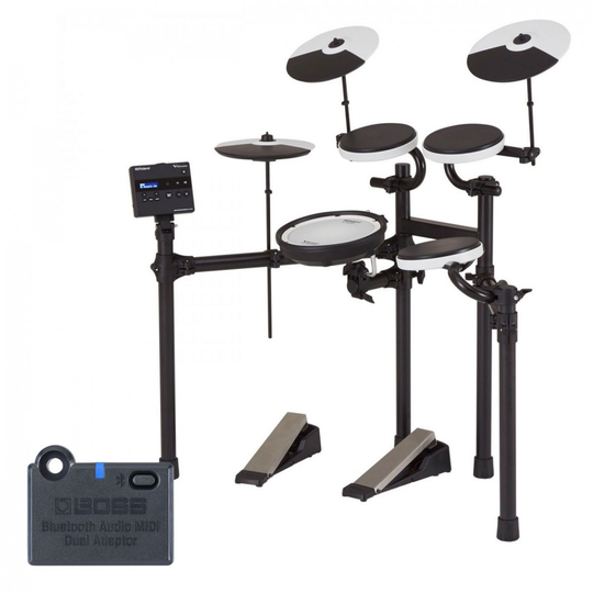 Roland TD-02KV V-Drums Electronic Drum Kit with Bluetooth Adaptor