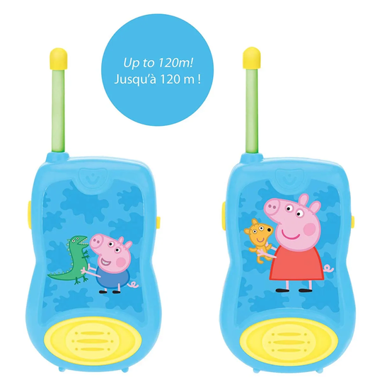 Lexibook Peppa Pig Walkie-talkies 100M