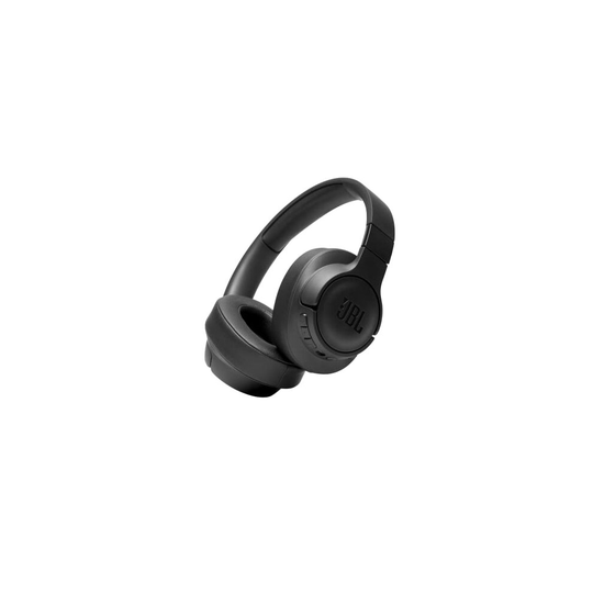 JBL Tune 760NC Wired and Wireless Over-Ear Headphones with Built-In Microphone, Active Noise Cancelling and Hands-Free Controls, in Black