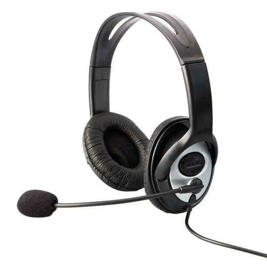 Dynamode Stereo Usb Overhead Headphones and Microphone