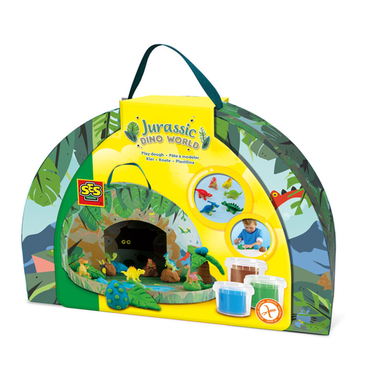 Ses Creative Children's Jurassic Dino World Play Suitcase Unisex 3 Years Or 00427