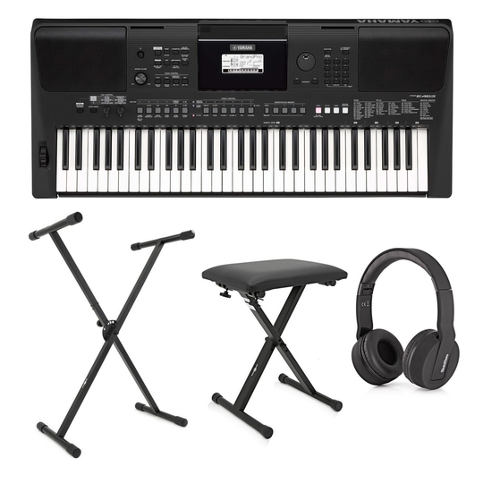 Yamaha PSR E463 Keyboard Pack