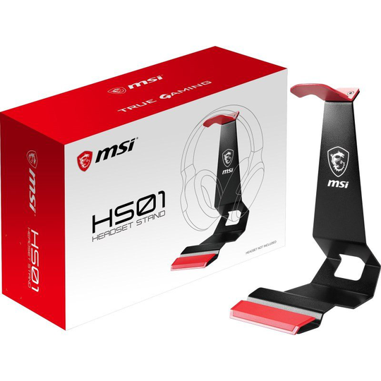 MSI HS01 Black/Red Headset Stand