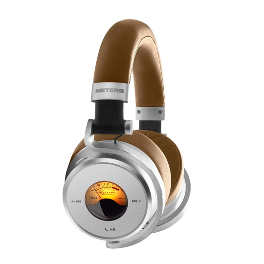 Meters M-OV-1-B Connect Tan Bluetooth Headphones