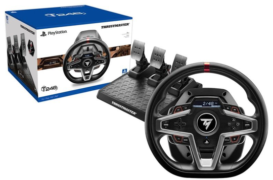 Thrustmaster T-248 Racing Wheel and Pedals for PS5/PS4