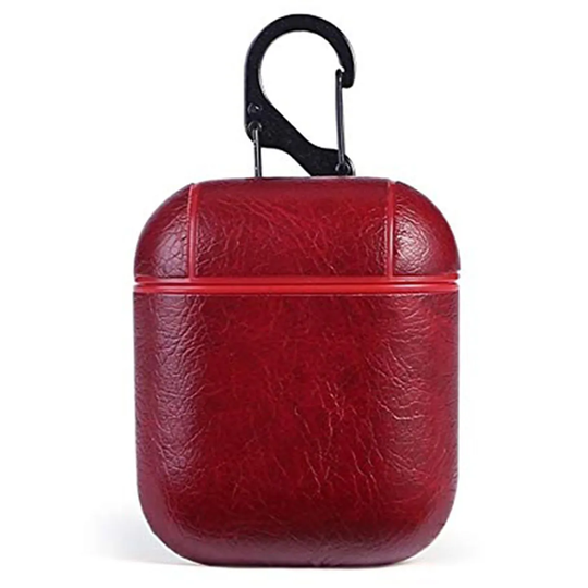 Aquarius Luxury Leather Case for EarPod - Red