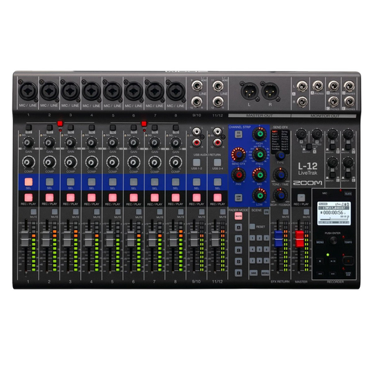 Zoom LiveTrak L-12 Digital Mixer