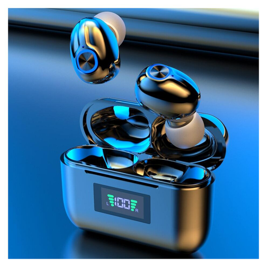 (with mini bag) Bluetooth Wireless Headphones With Mic Sports Waterproof Tws Bluetooth Earphones Key Control Wireless Headsets Earbuds Phone