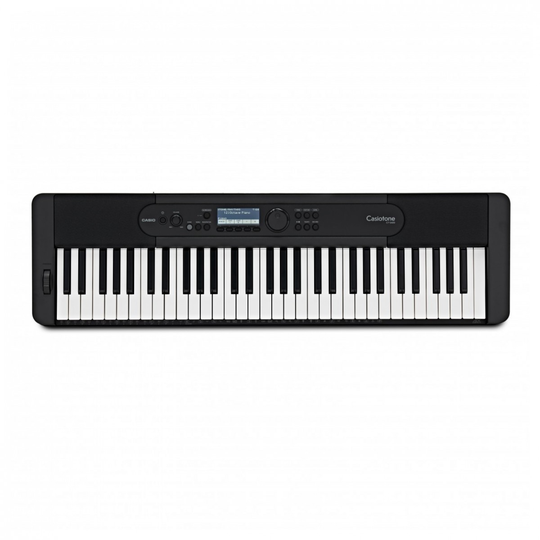 Casio CT-S400 Portable Keyboard with Bluetooth Dongle Black