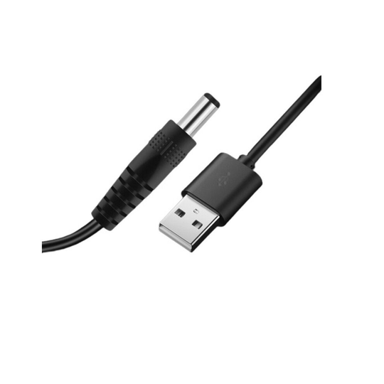 Fast Battery Charger USB Cable Lead Power Supply For ONN ONNDAB001B DAB/FM Radio - Black