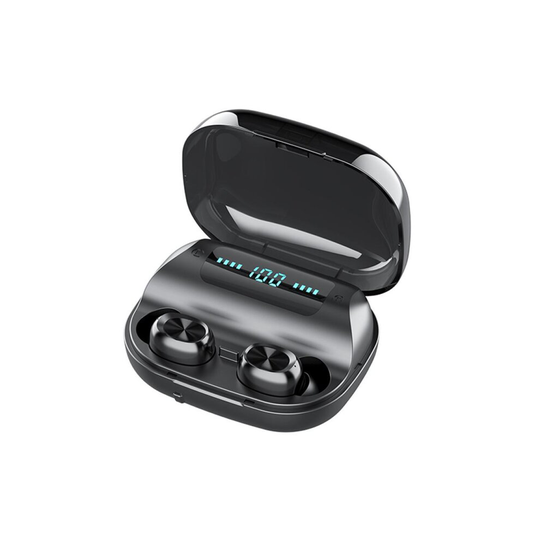 Wireless Earbuds, Bluetooth 5.0 Earphones with Charging Case, CVC 8.0 Noise Cancellation, Easy-Pairing, Built-in Microphones, IPX7 Waterproof Earbuds