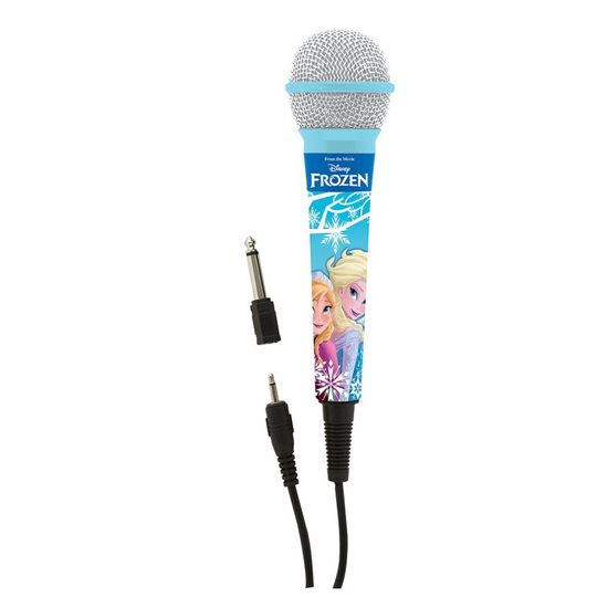Lexibook MIC100FZ Disney Frozen Dynamic Microphone