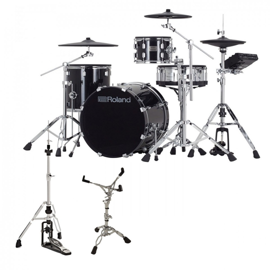 Roland VAD-504 V-Drums Acoustic Design Drum Kit with Hardware Pack