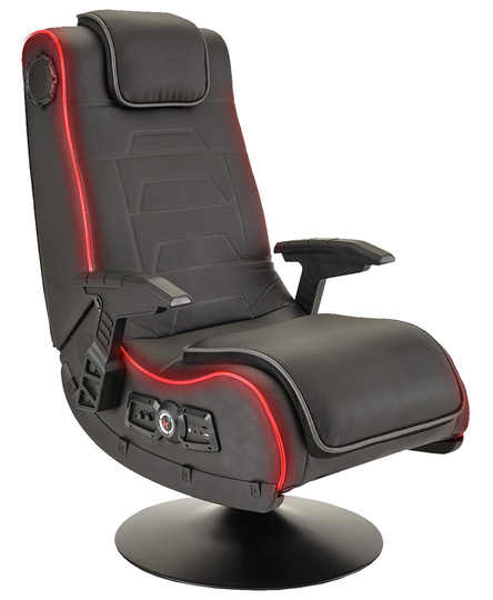 X Rocker Evo Pro 2.1 Audio Neo Fibre LED Gaming Chair