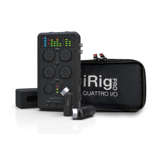 IK Multimedia iRig Pro Quattro I/O Deluxe