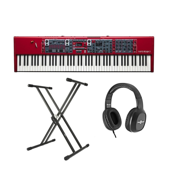 Nord Stage 3 88 Digital Piano With Stand & Headphones