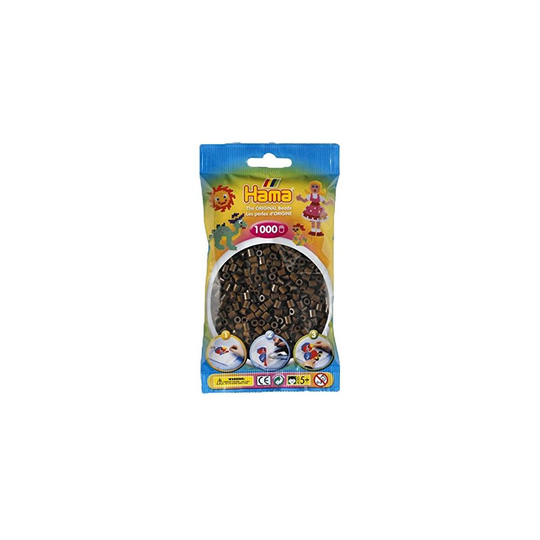 Hama Beads - Dark Brown (1000 Midi Beads)