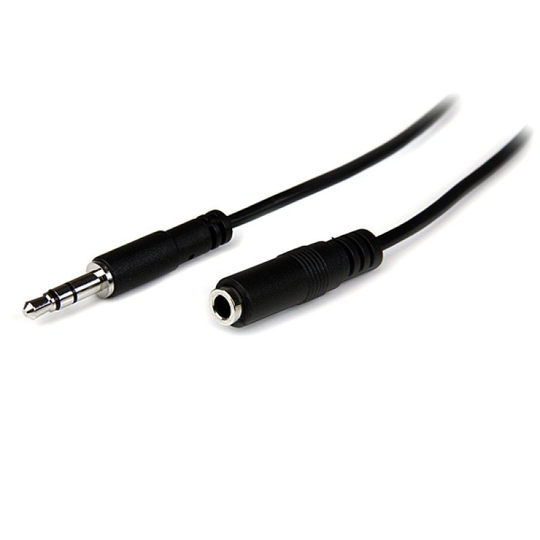 *StarTech.com (2m) Slim 3.5mm Stereo Extension Audio Cable - M/F