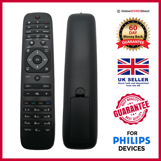 Replacement Remote Control for Philips HTL2160/12 Soundbar speaker
