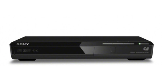 Slim DVD Player Black 1 X Scart Connection