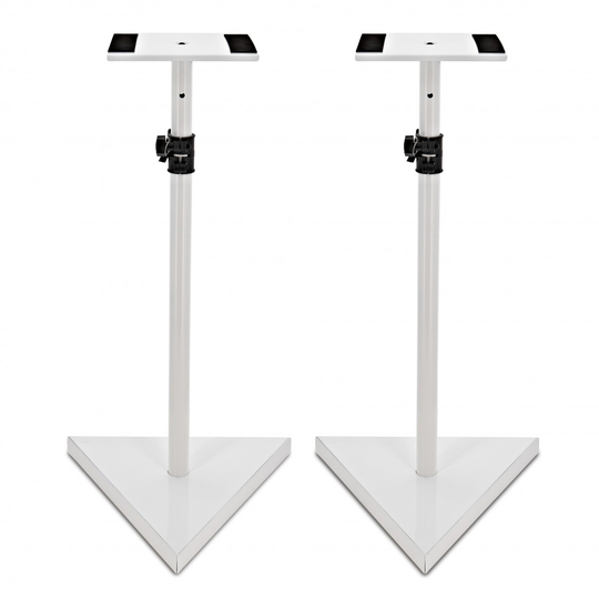 Studio Monitor Speaker Stands White Pair