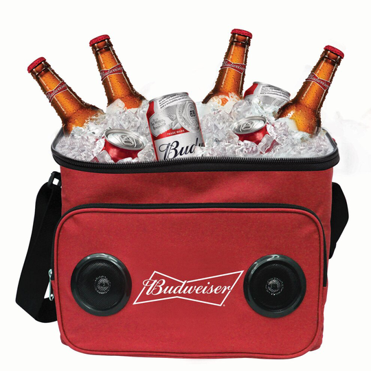 Budweiser Bluetooth Speaker Cooler Bag