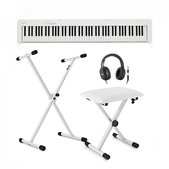 Casio CDP S110 Digital Piano X Frame Package White