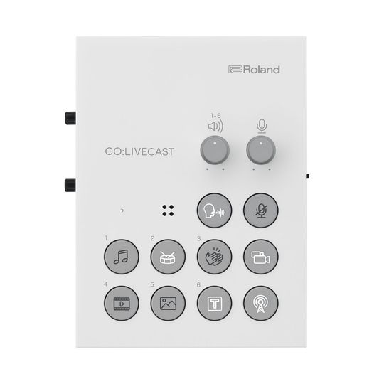Roland GO:LIVECAST Live Streaming Studio for Smartphones