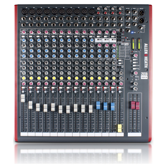 Allen and Heath ZED-16FX Multipurpose USB Mixer with FX