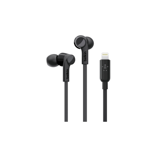 Belkin Rockstar In-Ear Headphone Lightning black G3H0001btBLK
