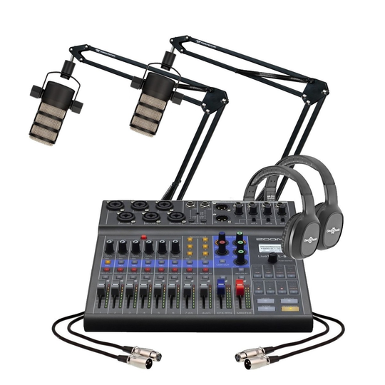 Zoom L8 Podcasting Bundle
