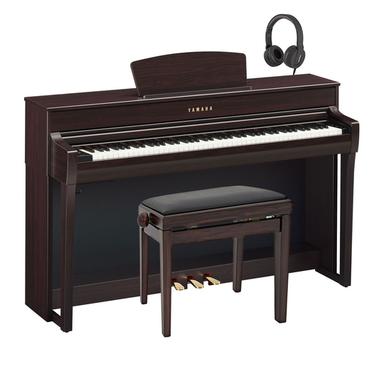 Yamaha CLP 735 Digital Piano Package Rosewood