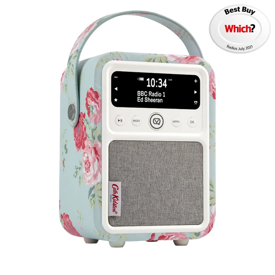 VQ Monty DAB/DAB+ Digital Radio & Bluetooth Speaker - Cath Kidston Antique Rose