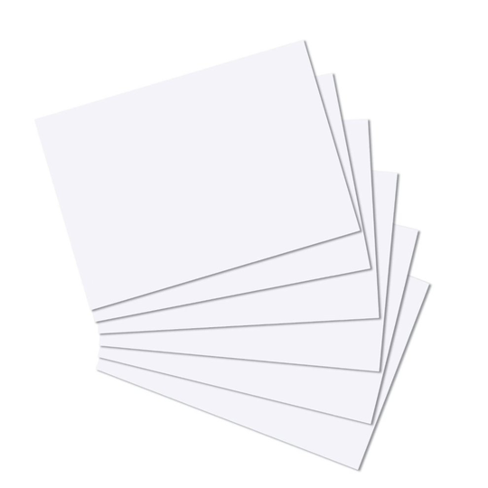 White A6 Card 300gsm 50 Sheets