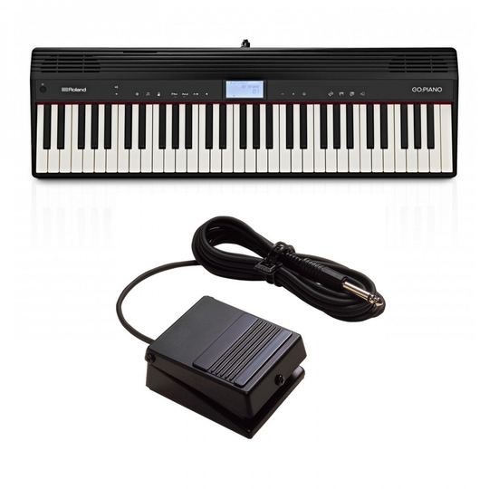 Roland Go:Piano 61 Key Digital Piano with DP-2 Damper Pedal