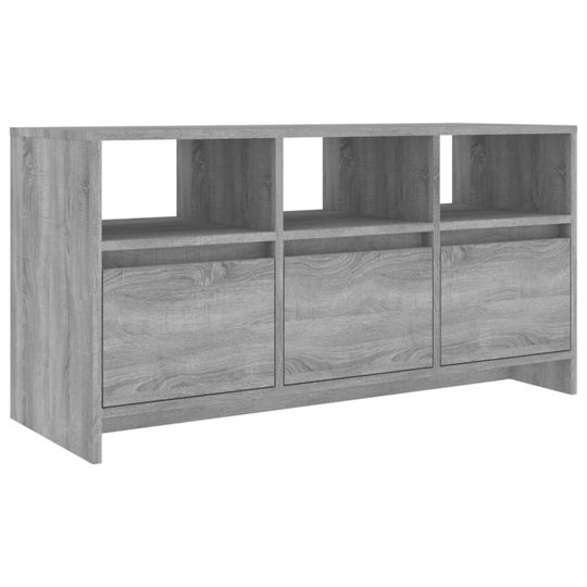 (grey sonoma) vidaXL TV Cabinet Brown Oak Chipboard Living Room Stereo Cabinet TV Stand