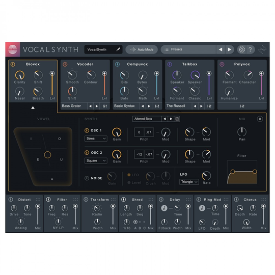 iZotope VocalSynth 2