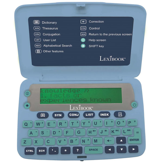 Lexibook English Electronic Dictionary With Thesaurus