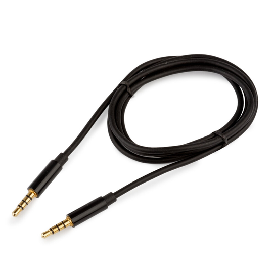 Chat Cable for Sony Gold Wireless Gaming Headset PS4 Playstation 4 3.5mm Talk