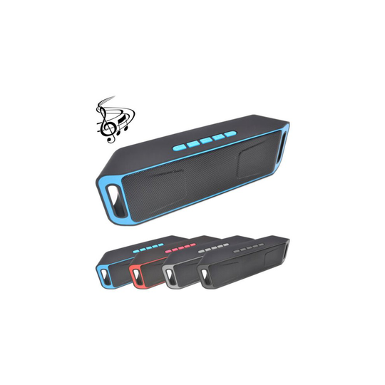 (Blue) WIRELESS BLUETOOTH SPEAKER HIGH BASS PORTABLE INDOOR OUTDOOR STEREO LOUDSPEAKER
