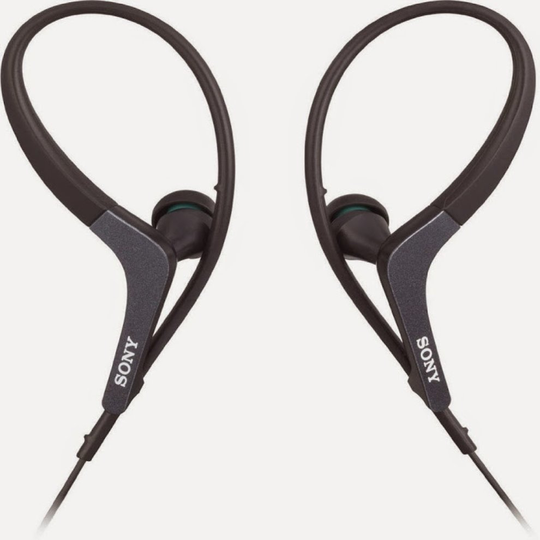 Sony MDR-AS400EX Sports splashproof In-ear Headphones - Black