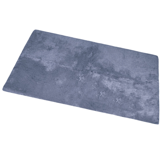 (55x85cm, Cornflower Blue) Ultimate Plush Pile Premium Bath Mat