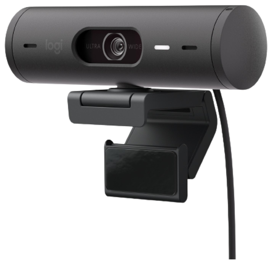 Logitech Brio 500 HD 1080p Webcam - Graphite