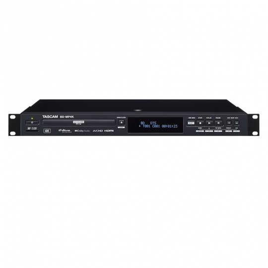 Tascam BD-MP4K 4K/UHD Blu-Ray Player